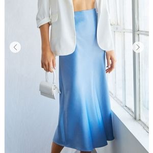 Forever 21 satin midi skirts